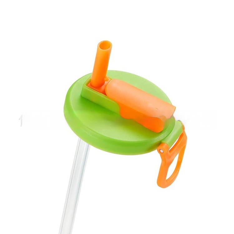 Paille portable en silicone pour soda