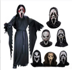 Kids Halloween Scream Reaper Costume with Mask – Scary Children's Outfit