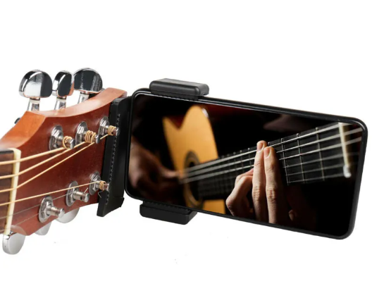 Support de téléphone pour guitare