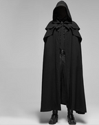 Samurai Wizard Hooded Cape Cloak – Halloween Costume for Men & Women