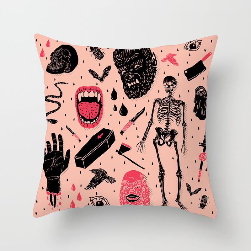 Halloween Pillowcase — Spooky Home Decor for Bedroom & Couch