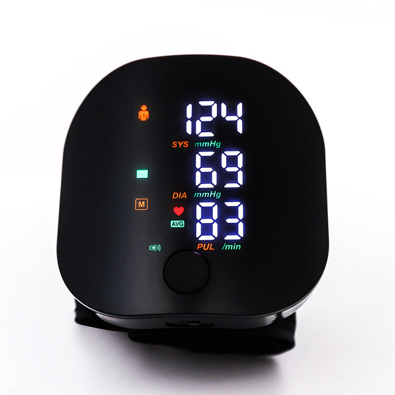 Tensiomètre de poignet rechargeable avec rétroéclairage
