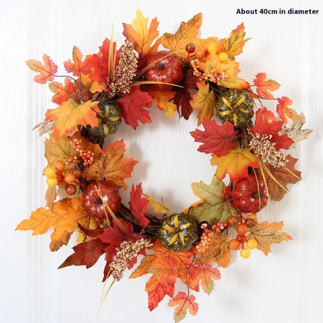Pumpkin Harvest Garland – Autumn Home Decor