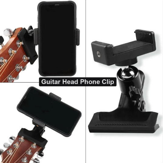 Support de téléphone pour guitare