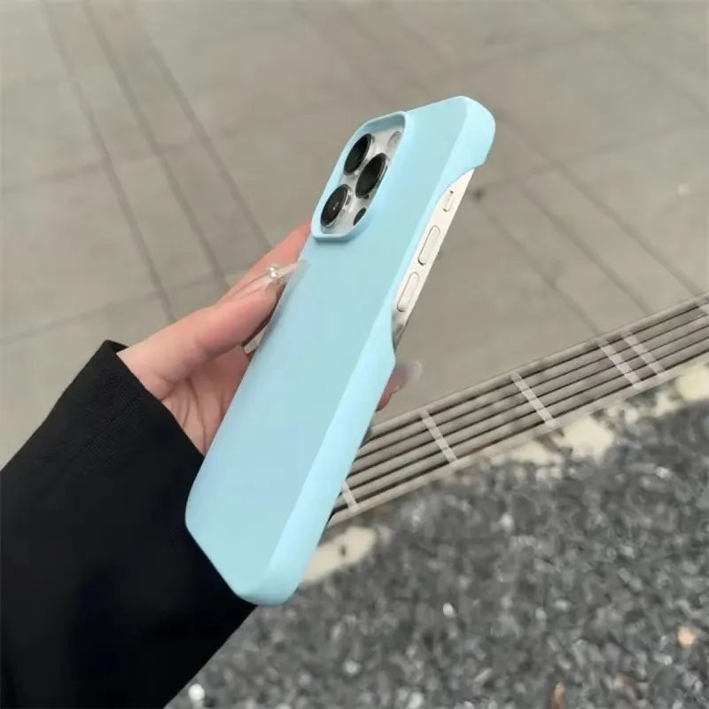 Half-Pack Silicone iPhone Case – Frosted Slim Fit