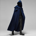 Samurai Wizard Hooded Cape Cloak – Halloween Costume for Men & Women