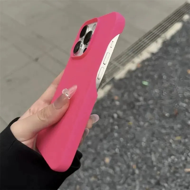 Half-Pack Silicone iPhone Case – Frosted Slim Fit