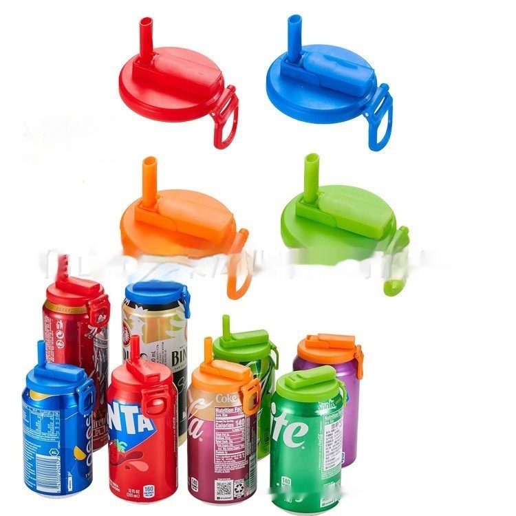Paille portable en silicone pour soda