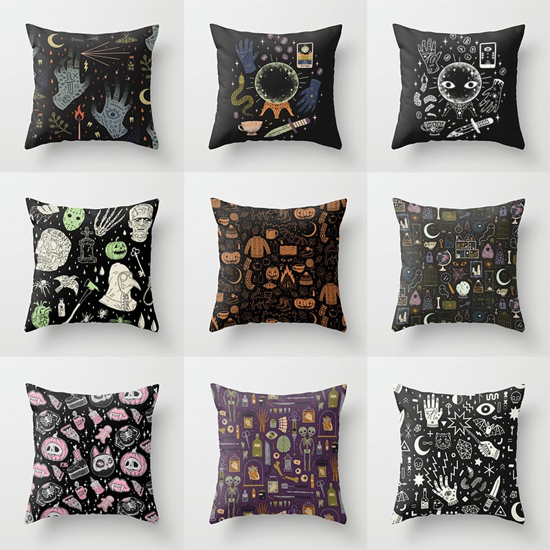 Halloween Pillowcase — Spooky Home Decor for Bedroom & Couch